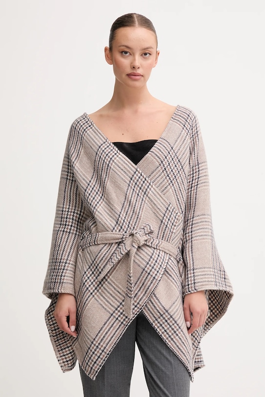 

Пончо United Colors Of Benetton, бежевый