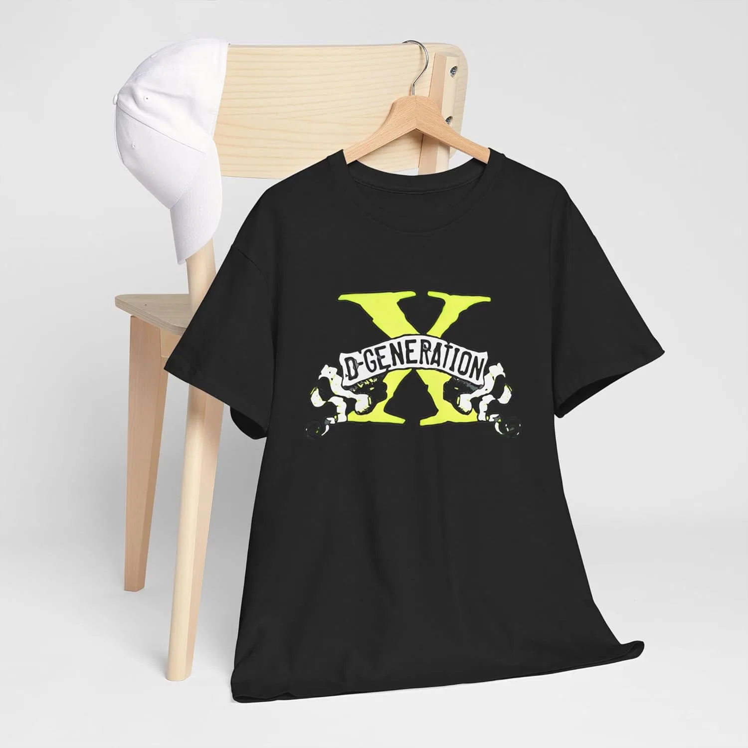 Футболка D-Generation Degneration X Pro Wrestling Fan Unisex Shirt Squared Circle DX Wrestling Short Sleeve Adult T-Fish Gift — фото 3