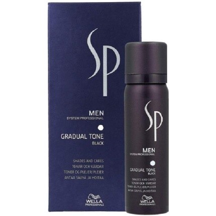 

Wella Sp Just Men Gradual Tone Black (60 + 30 мл), System Professional