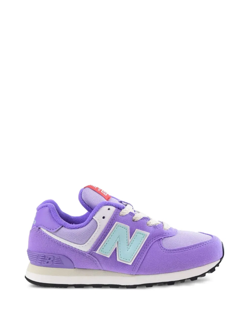 Кроссовки 574 с логотипом New Balance Kids, фиолетовый