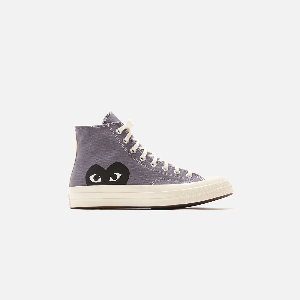 

Кроссовки CDG Pocket x Converse Chuck 70 High, цвет Steel Gray