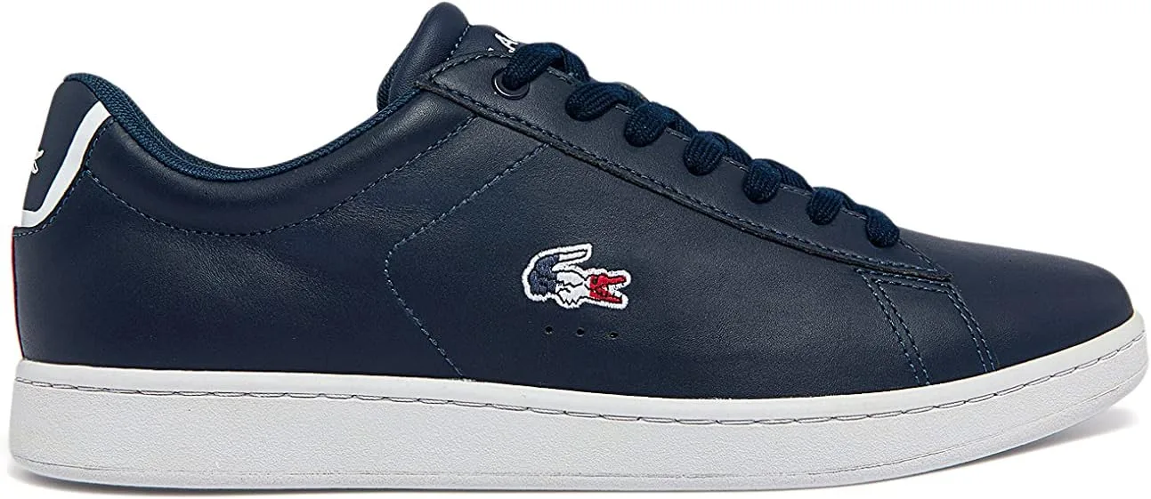 Мужские кроссовки Lacoste Carnaby Evo Tri22 1 SMA, белый/красный — фото 2