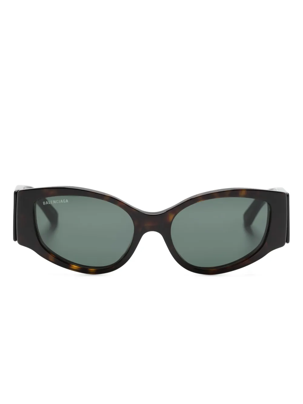 

Солнцезащитные очки Rive Gauche в оправе 'кошачий глаз' Balenciaga Eyewear, коричневый