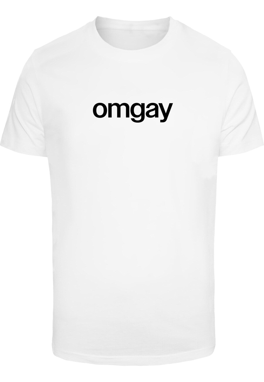 

Рубашка Mister Tee OMGay, белый