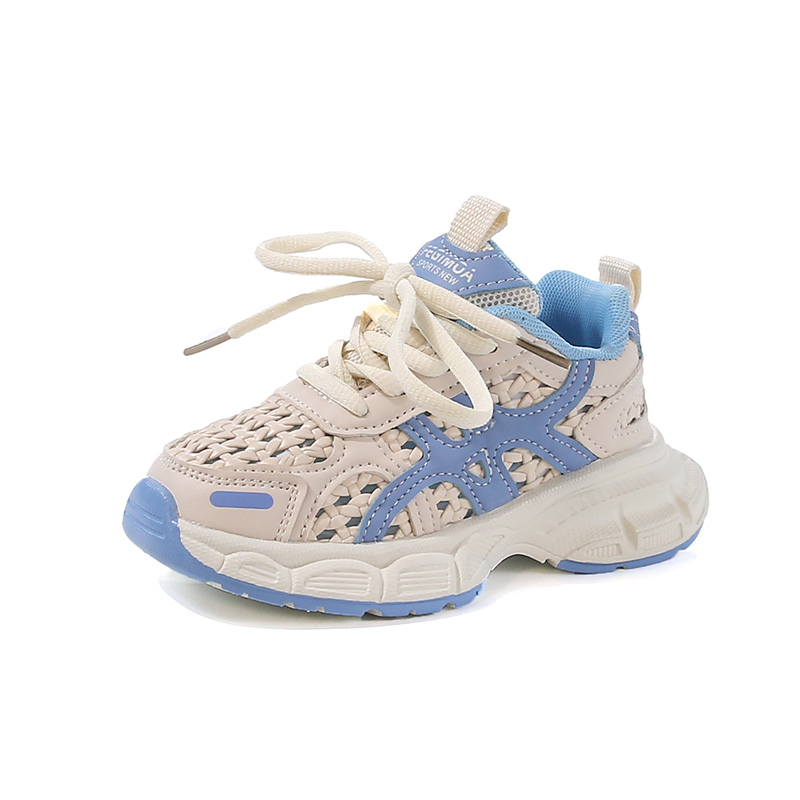

Кроссовки Cushioning Abrasion Resistant Breathable Slip Resistant Low top Kids Lifestyle Shoes Teenagers SUPEREDGE, синий