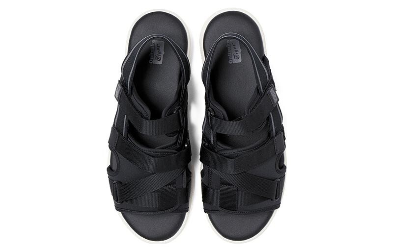 Пляжные сандалии Tokuten унисекс, черный/белый Onitsuka Tiger — фото 2