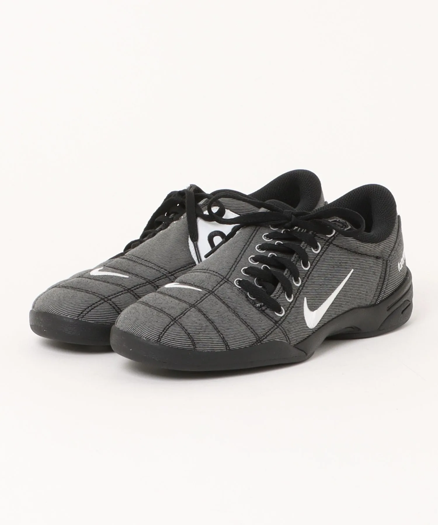 Мужские кеды из синтетической ткани NIKE TOTAL 90 PRM чёрные