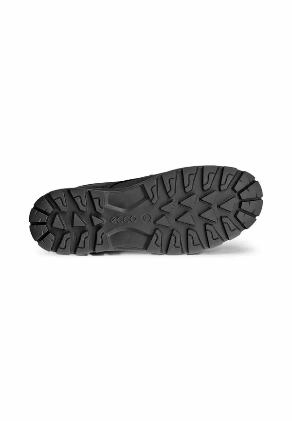 Прочные спортивные повседневные ботинки на шнуровке Ecco, Black — фото 4