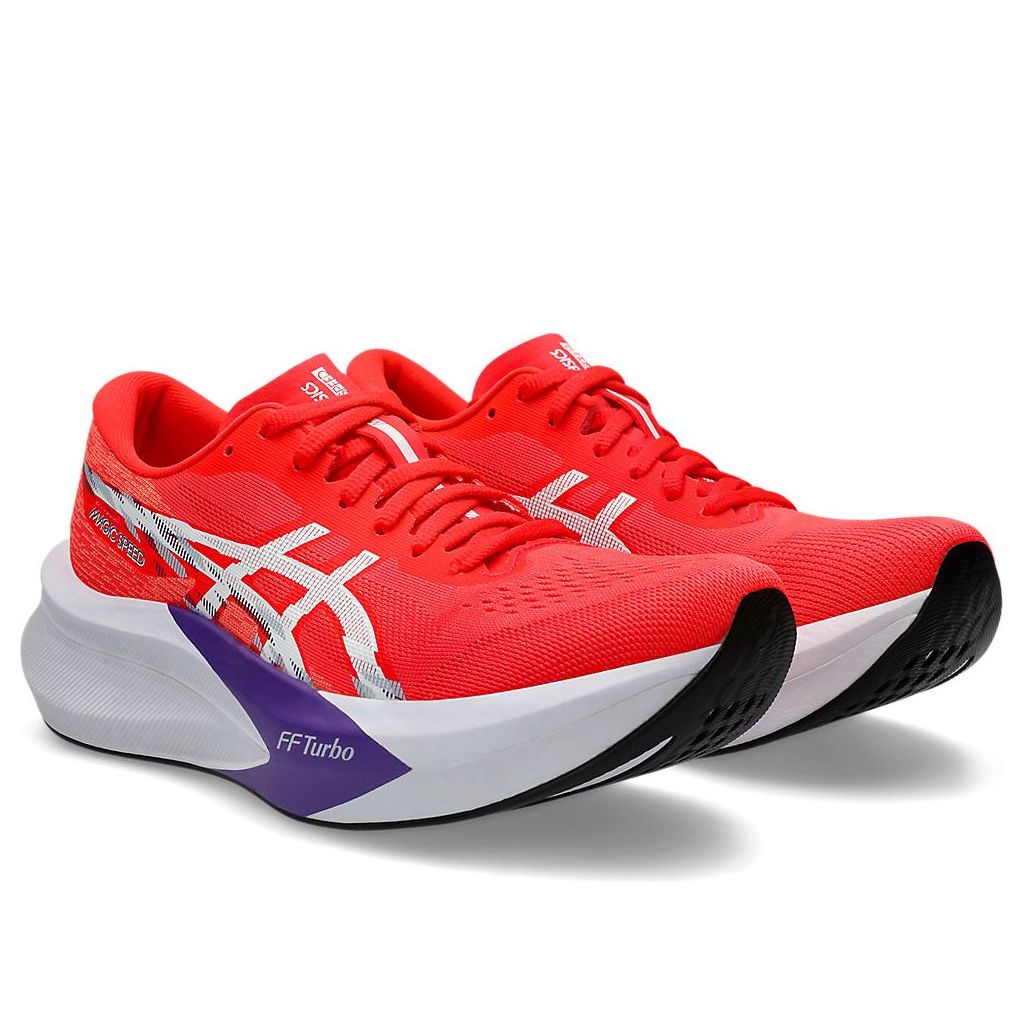 Кроссовки (WMNS) ASICS Magic Speed 4 'Flash Red' — фото 3