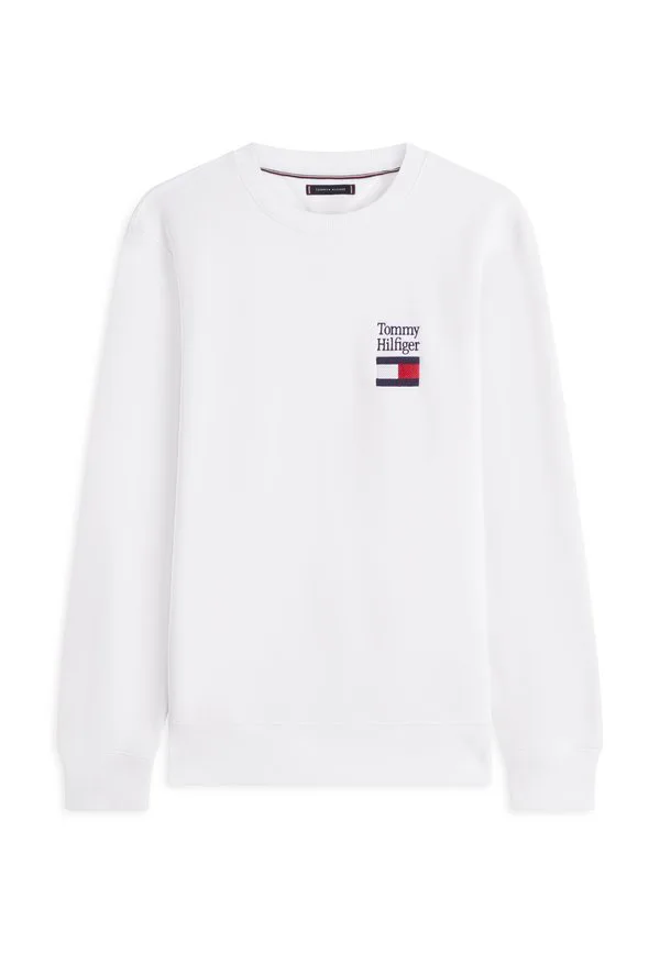 Толстовка из флиса с вышивкой флага Tommy Hilfiger, White — фото 4