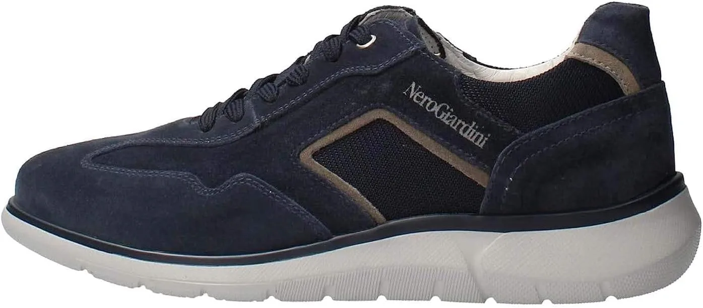 Nero Giardini E001473U Мужские замшевые кроссовки