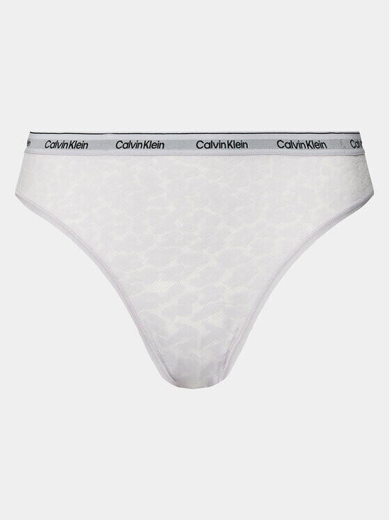Бразильские женские трусики Calvin Klein, фиолетовый — фото 3