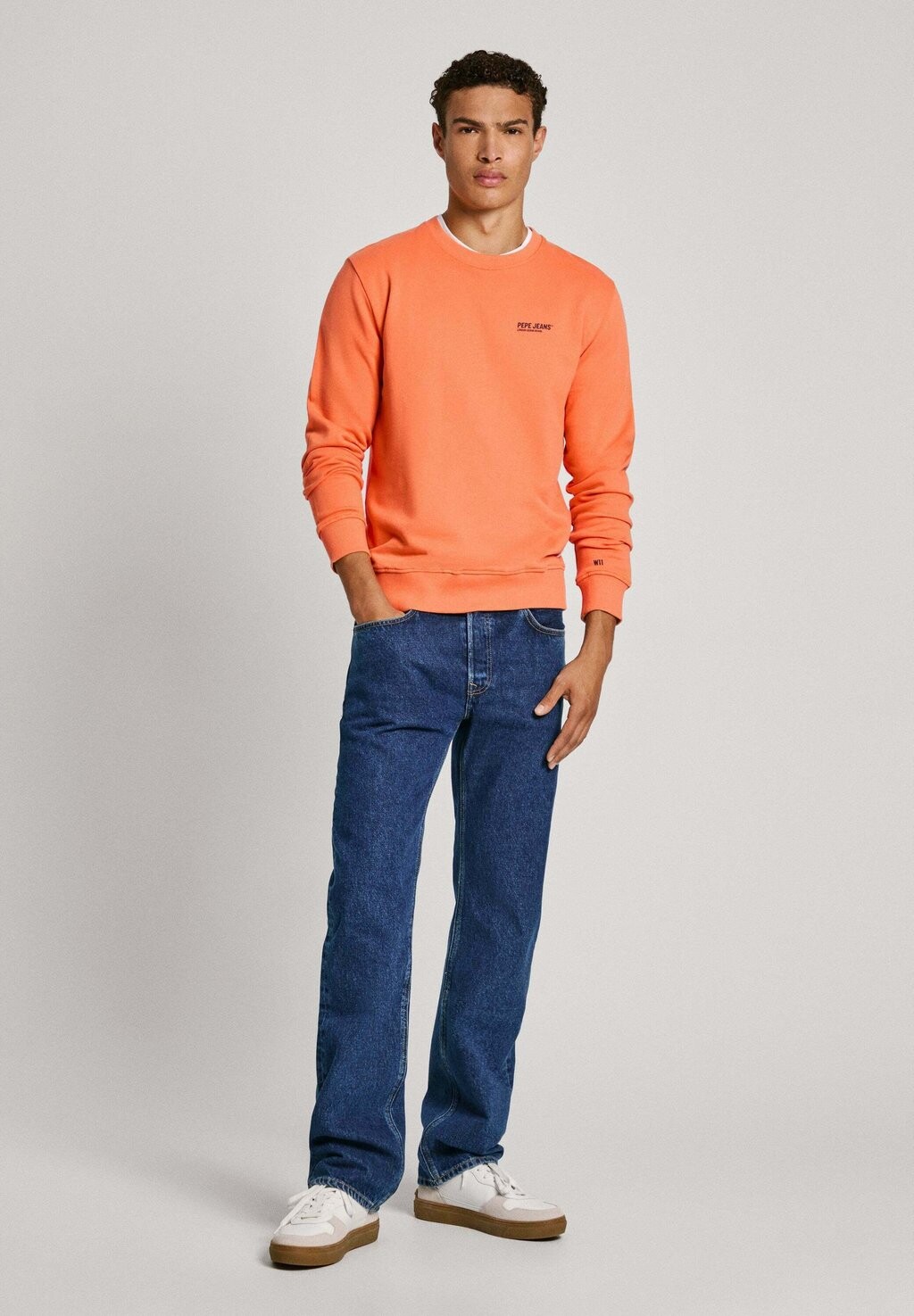 

Спортивный свитер CREW Pepe Jeans, оранжевый