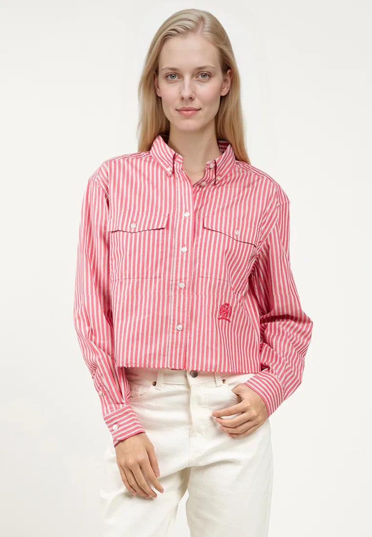 Кроп-топ с логотипом, Tommy Jeans Tommy Hilfiger