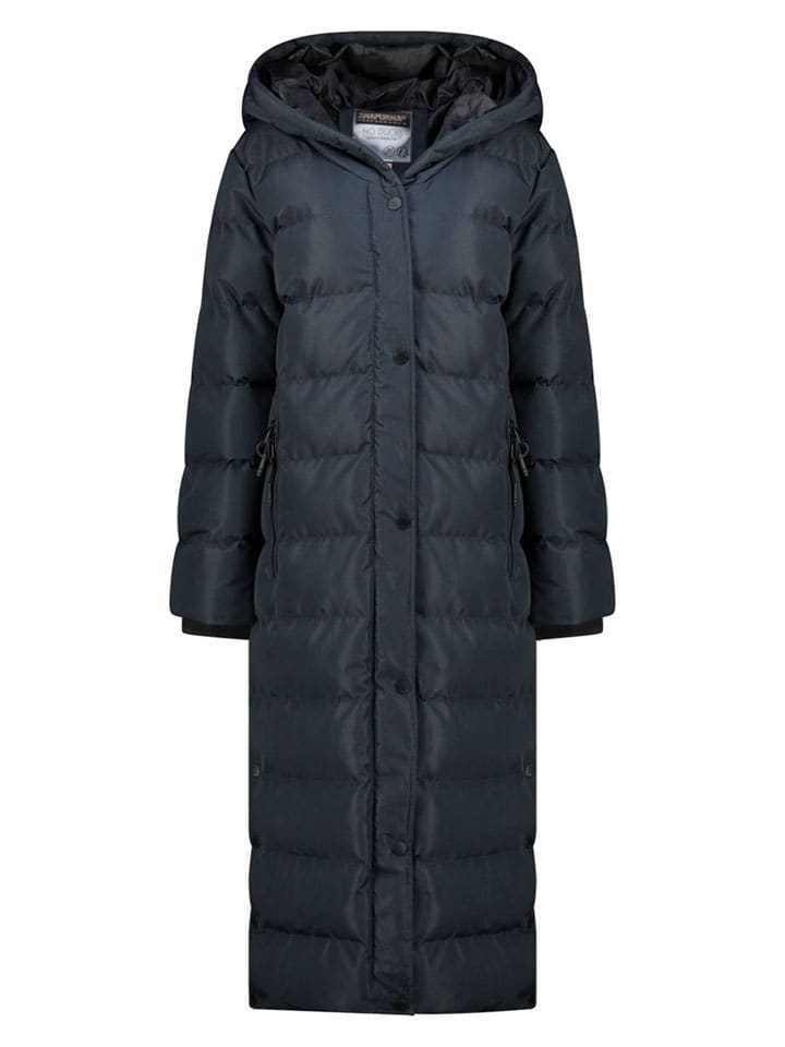 

ANAPURNA Стеганое пальто «Беленана» темно-синего цвета