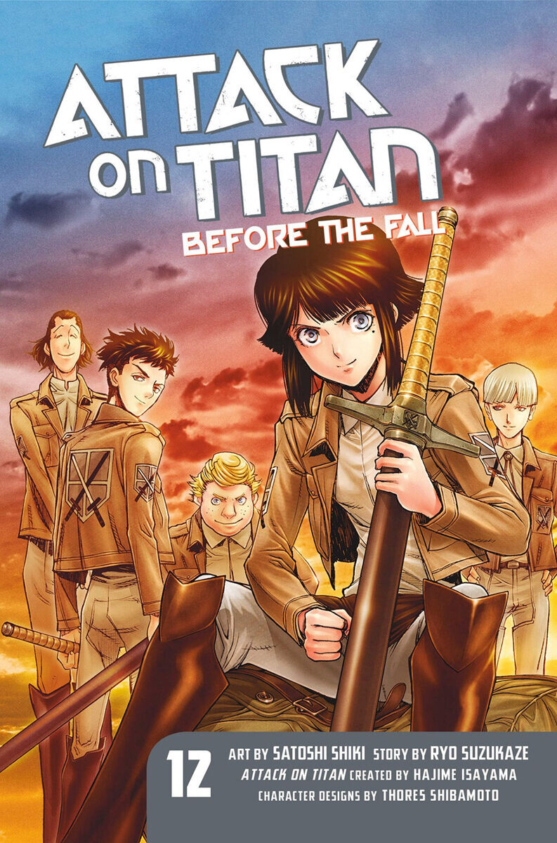 

Манга Attack on Titan: Before the Fall Manga Volume 12