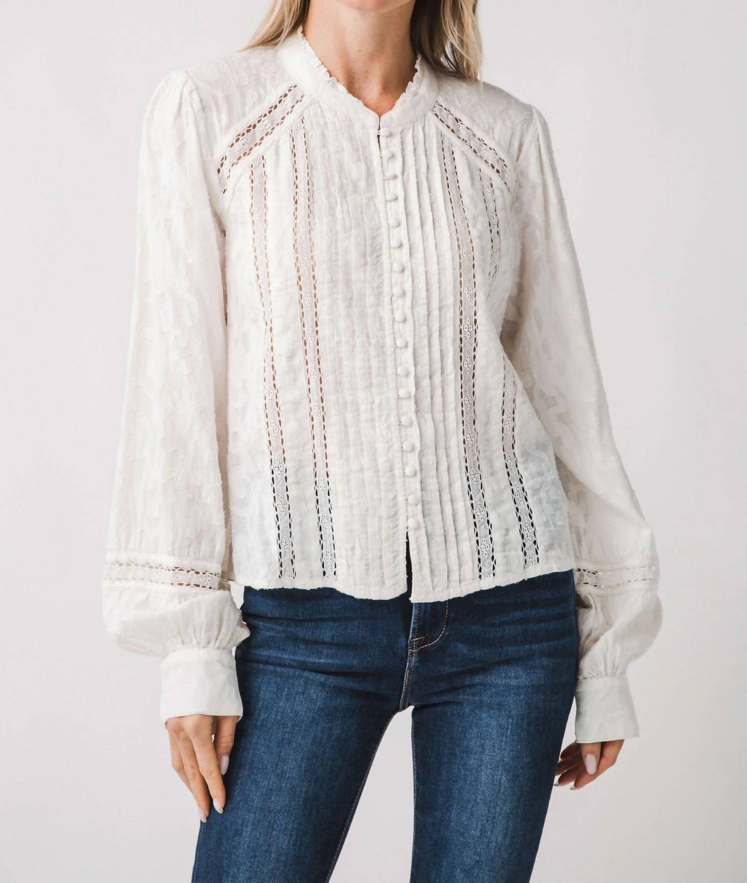 

Блузка Annabelle белого цвета Free People