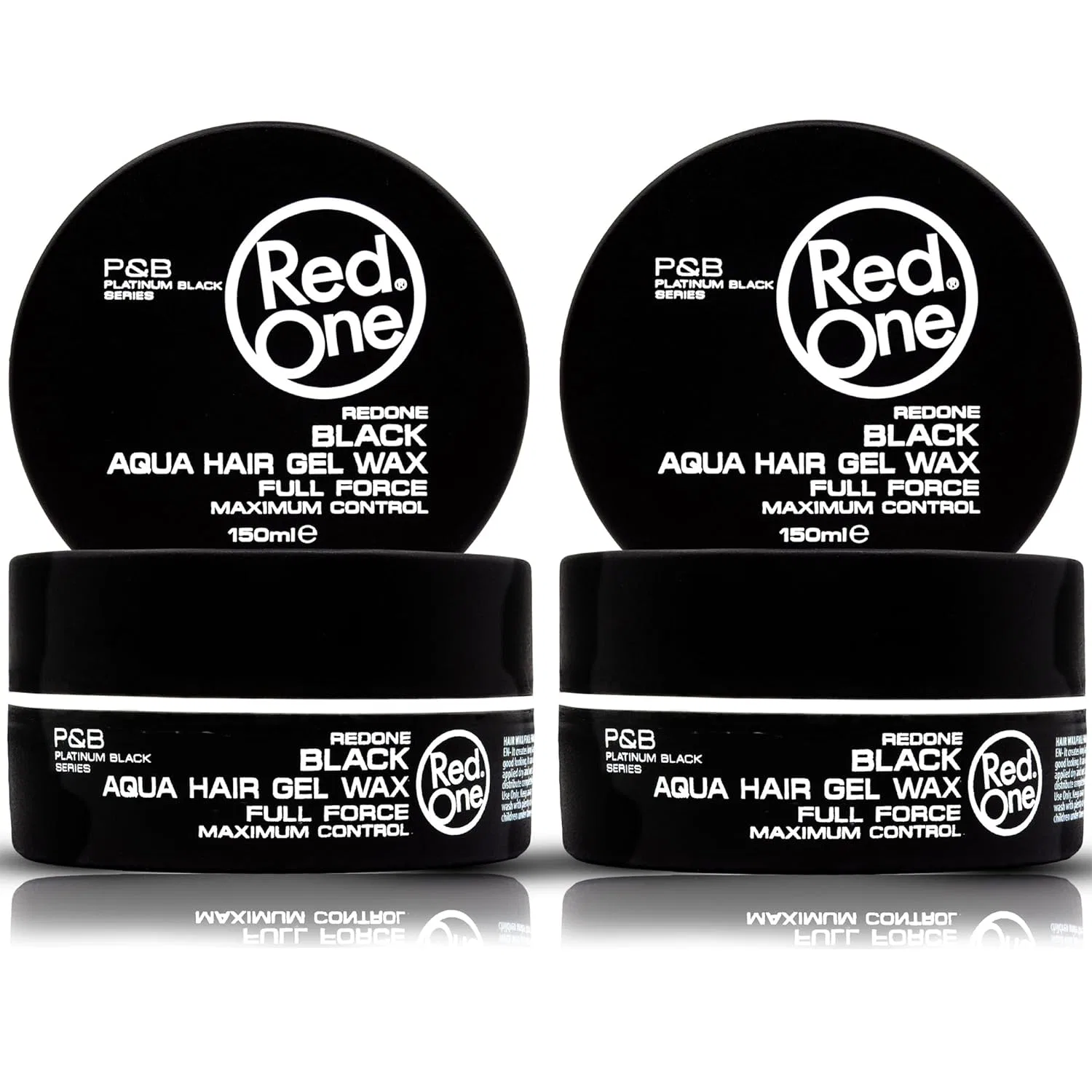 Воск для волос RedOne Aquatic Black с ароматом зеленого лимона, 150 мл, 2 шт. Redone