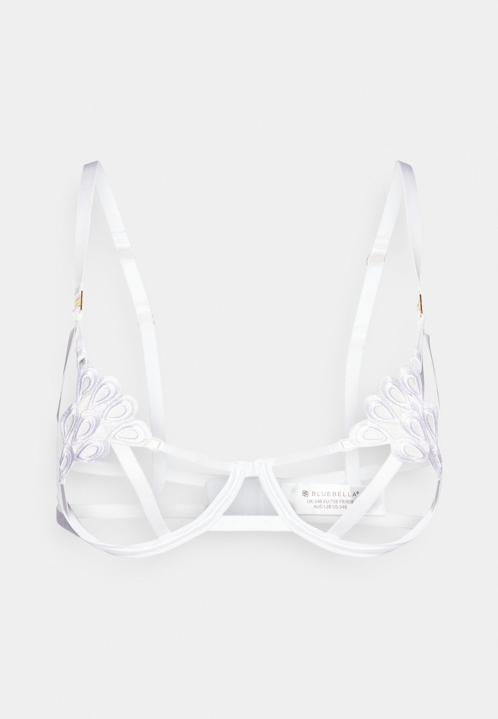 

Бюстгальтер на косточках Aria Wired Bra Bluebella, белый