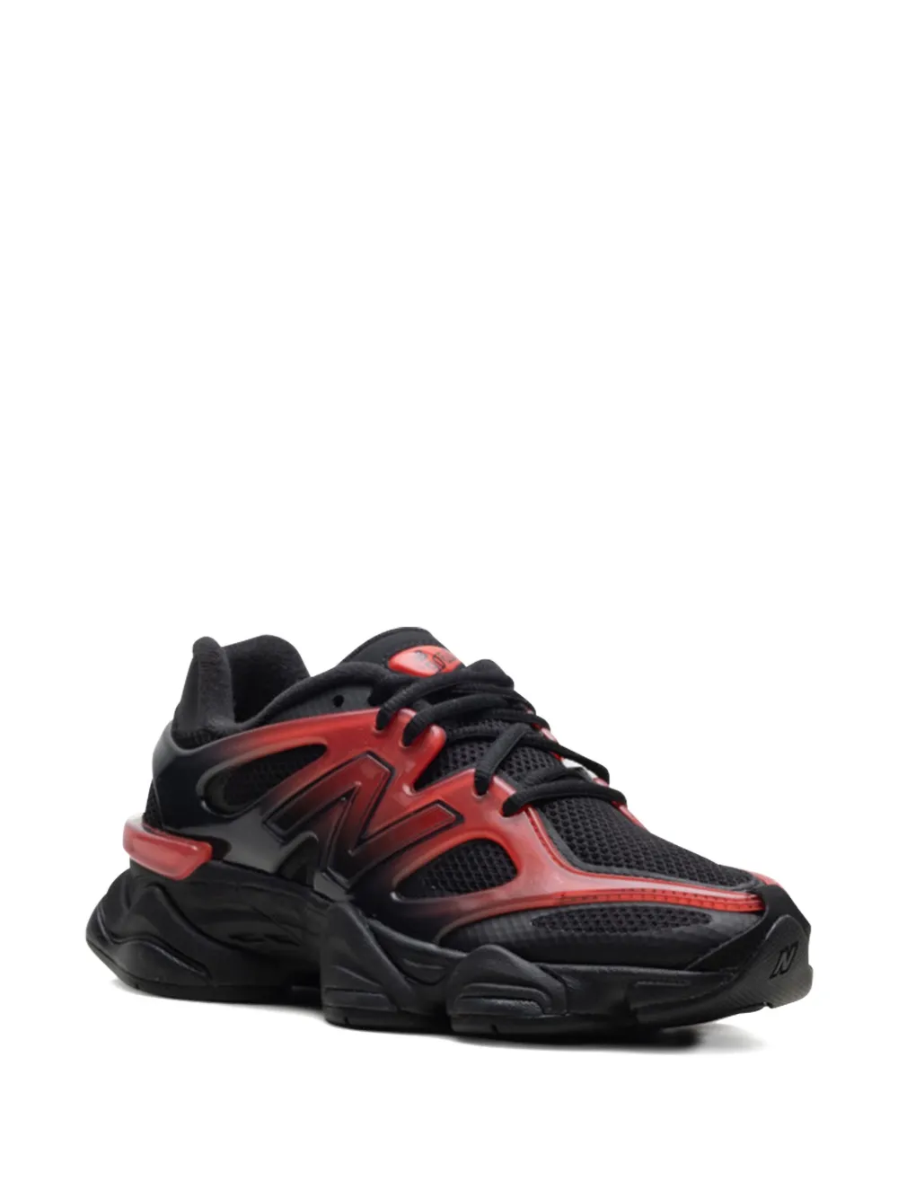 Кроссовки 9060 Black/Red Gradient NEW BALANCE, черный — фото 2