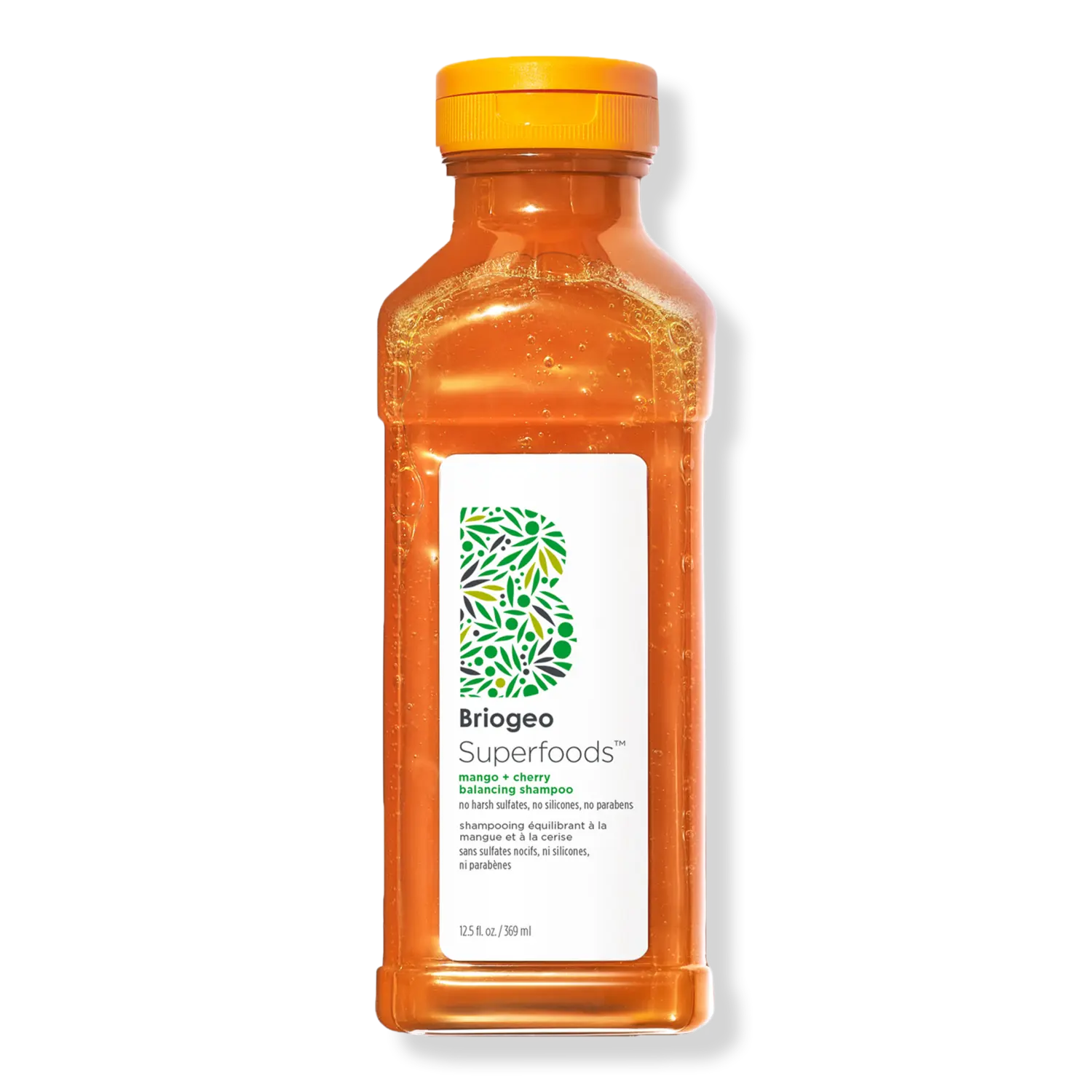 

Шампунь Superfoods Mango + Cherry для контроля и балансировки жирности кожи Briogeo, 12.5 oz