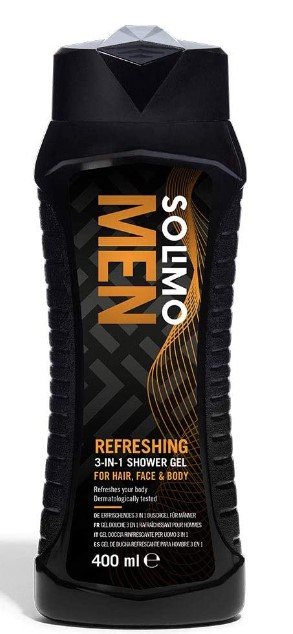 

Solimo, Освежающий, Гель для душа для мужчин, 400 мл