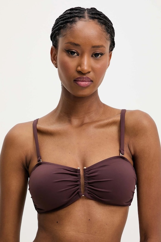 

Купальный бюстгальтер Answear.Lab, коричневый