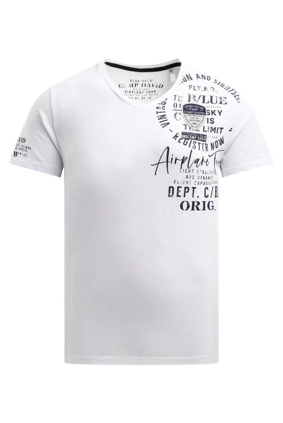 

Футболка CAMP DAVID, White