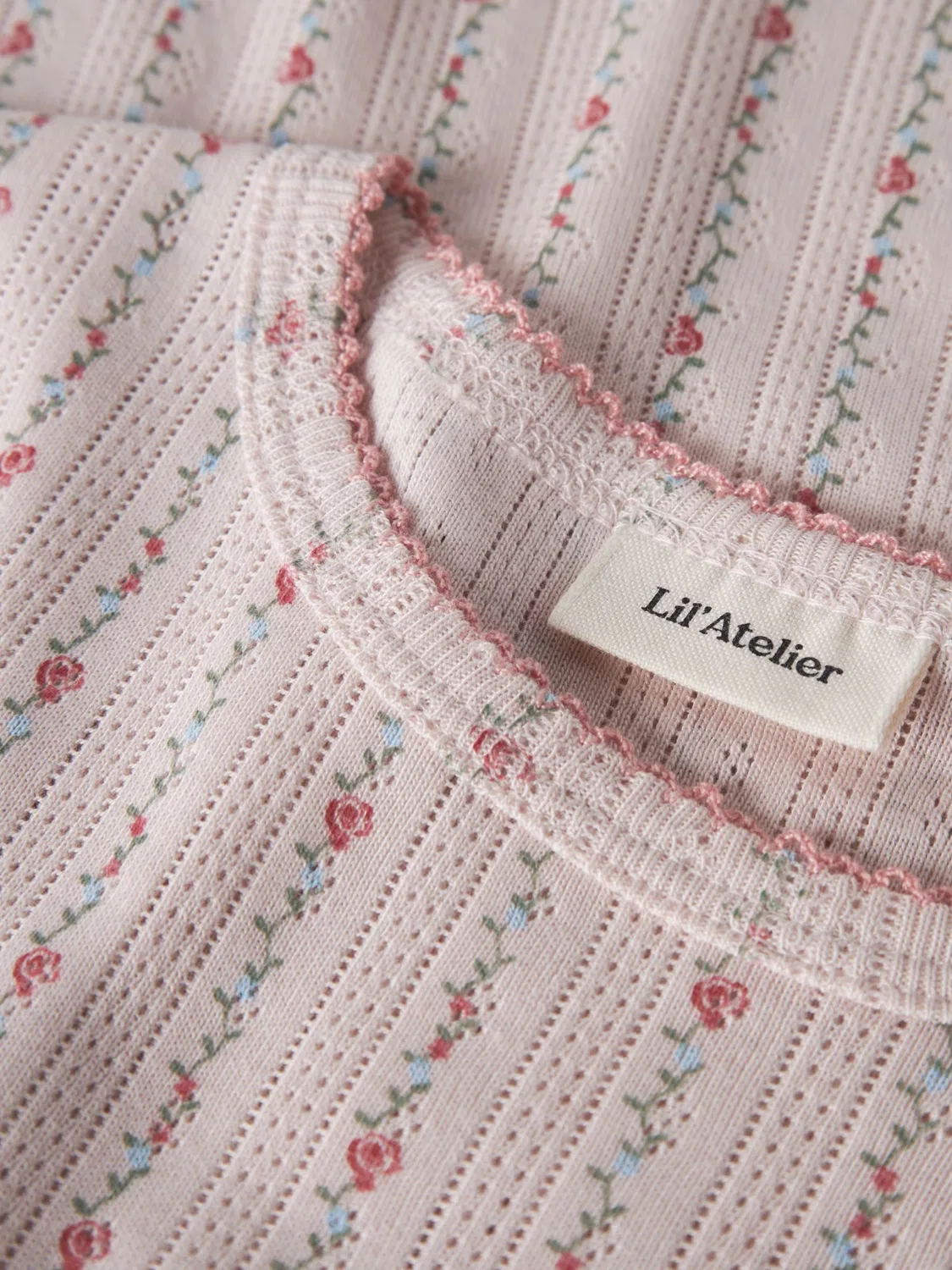 Рубашка Lil Atelier, бежевый — фото 3