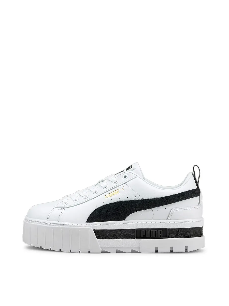 

Кожаные кроссовки Mayze Puma, черный