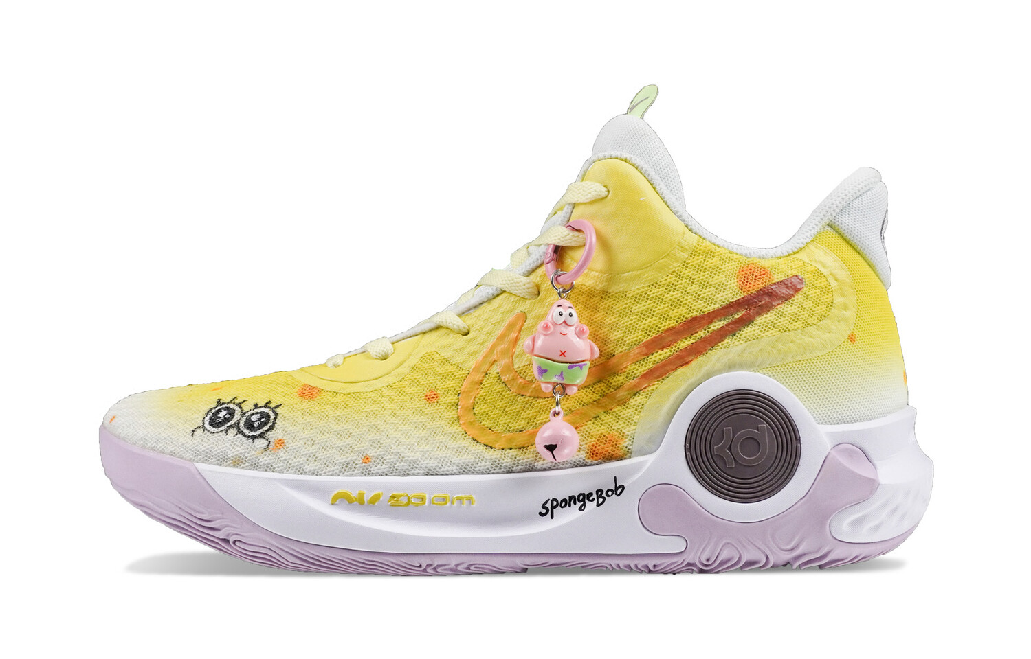 

Баскетбольные кроссовки KD Trey 5 IX Vintage Men Low-Top Yellow Nike