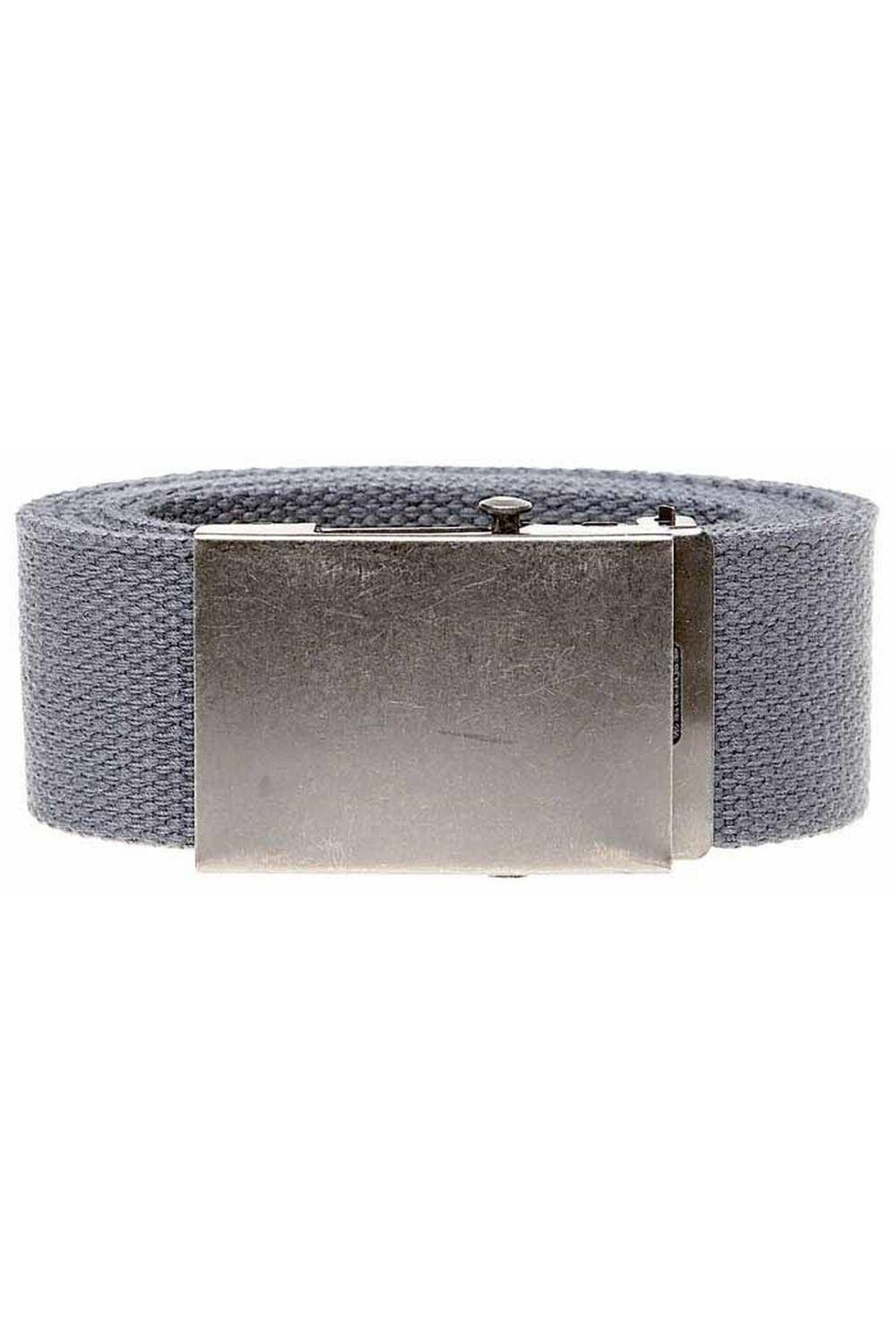 

Однотонный ремень из лямки Kingsize Edward Duke Clothing, серый