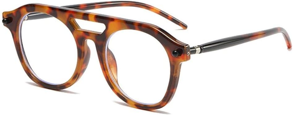 

Ретро-солнцезащитные очки-пилот с двойной перемычкой для мужчин и заклепками, модные прозрачные градиентные линзы, защита от УФ-излучения UV400, женские панк-солнцезащитные очки SKFGNX, Leopard Clear