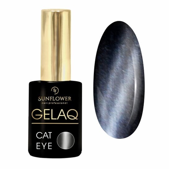 

Гибридный магнитный кошачий глаз УФ/светодиодный Gelaq, Cat Eye Magnetic M04 —, SUNFLOWER