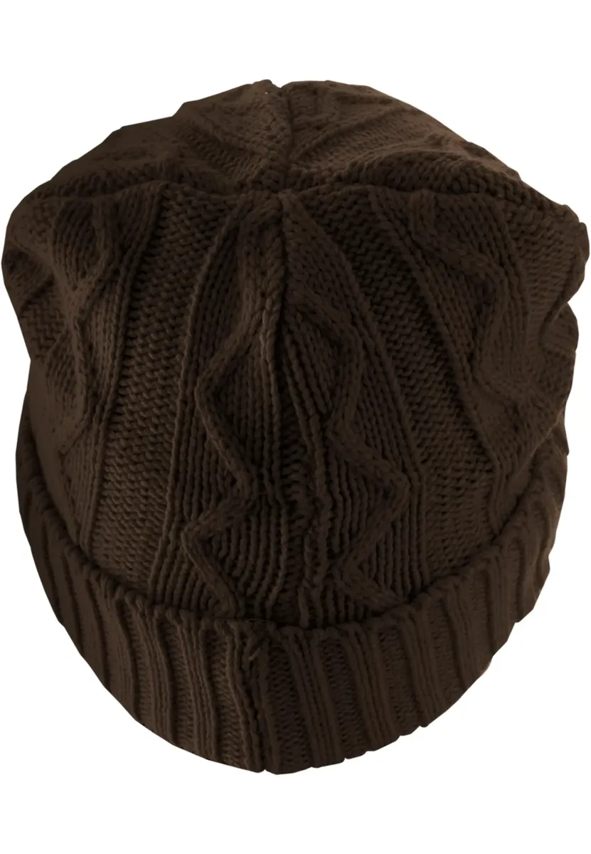 

Шапка MSTRDS "MSTRDS Unisex Beanie Cable Flap" (1 шт.), шоколадный