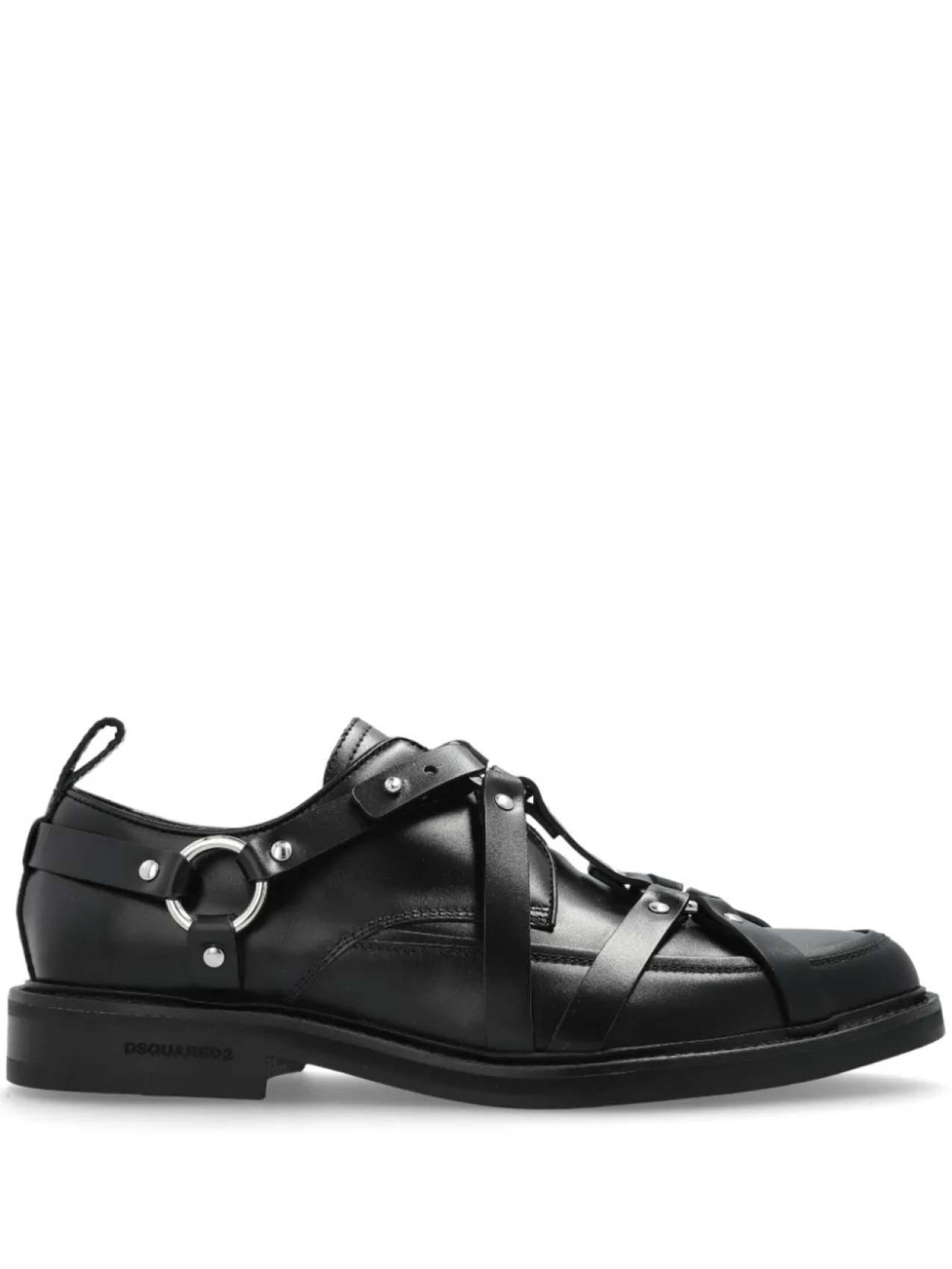 

DSQUARED2 кожаные туфли, черный
