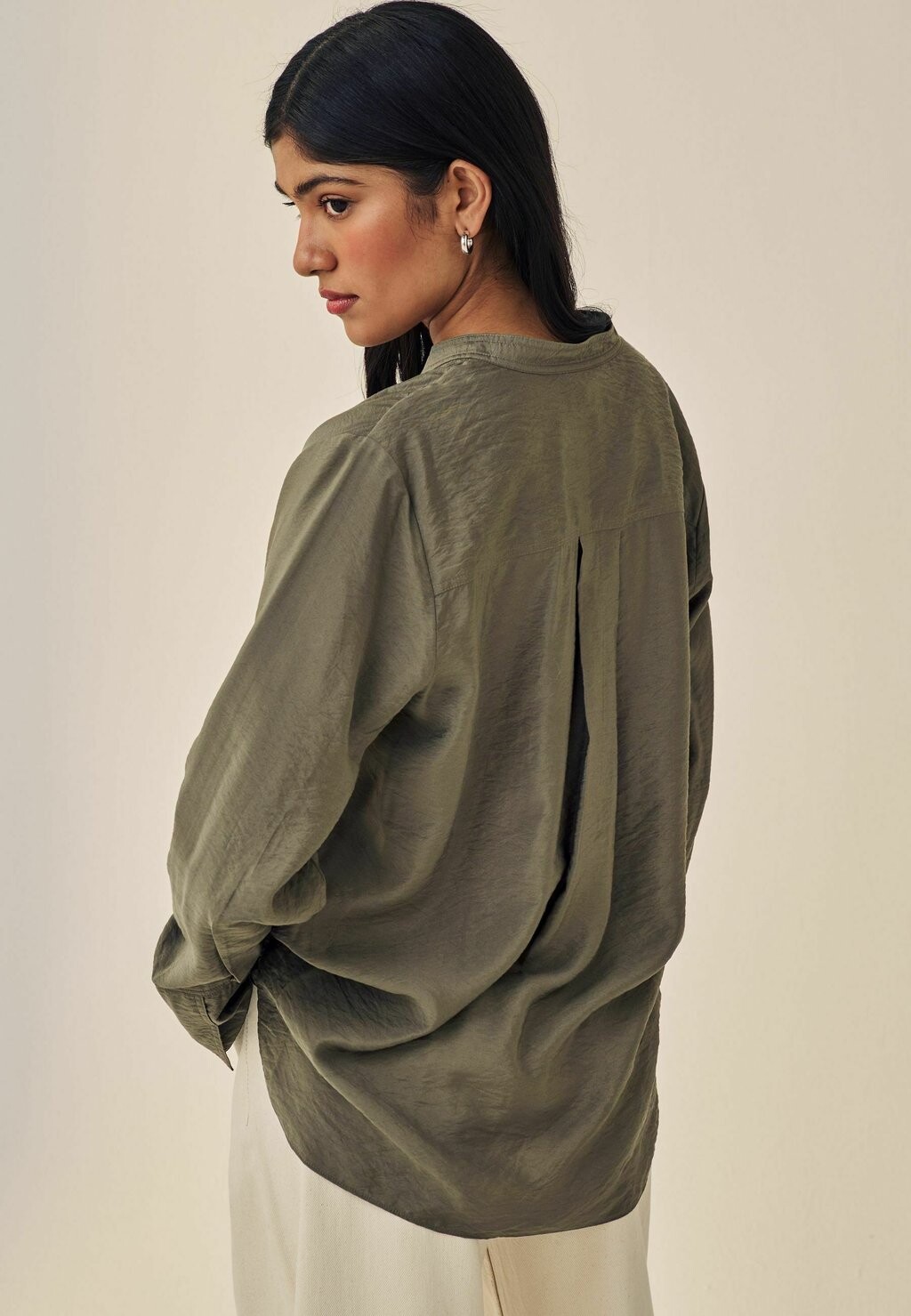 

Блуза LONG SLEEVE V-NECK PETITE Next, зеленый