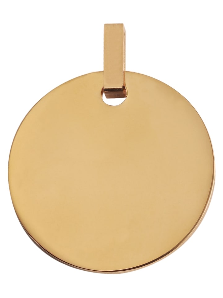 

Adeliás Кулон унисекс - кулон из нержавеющей стали в золотом исполнении