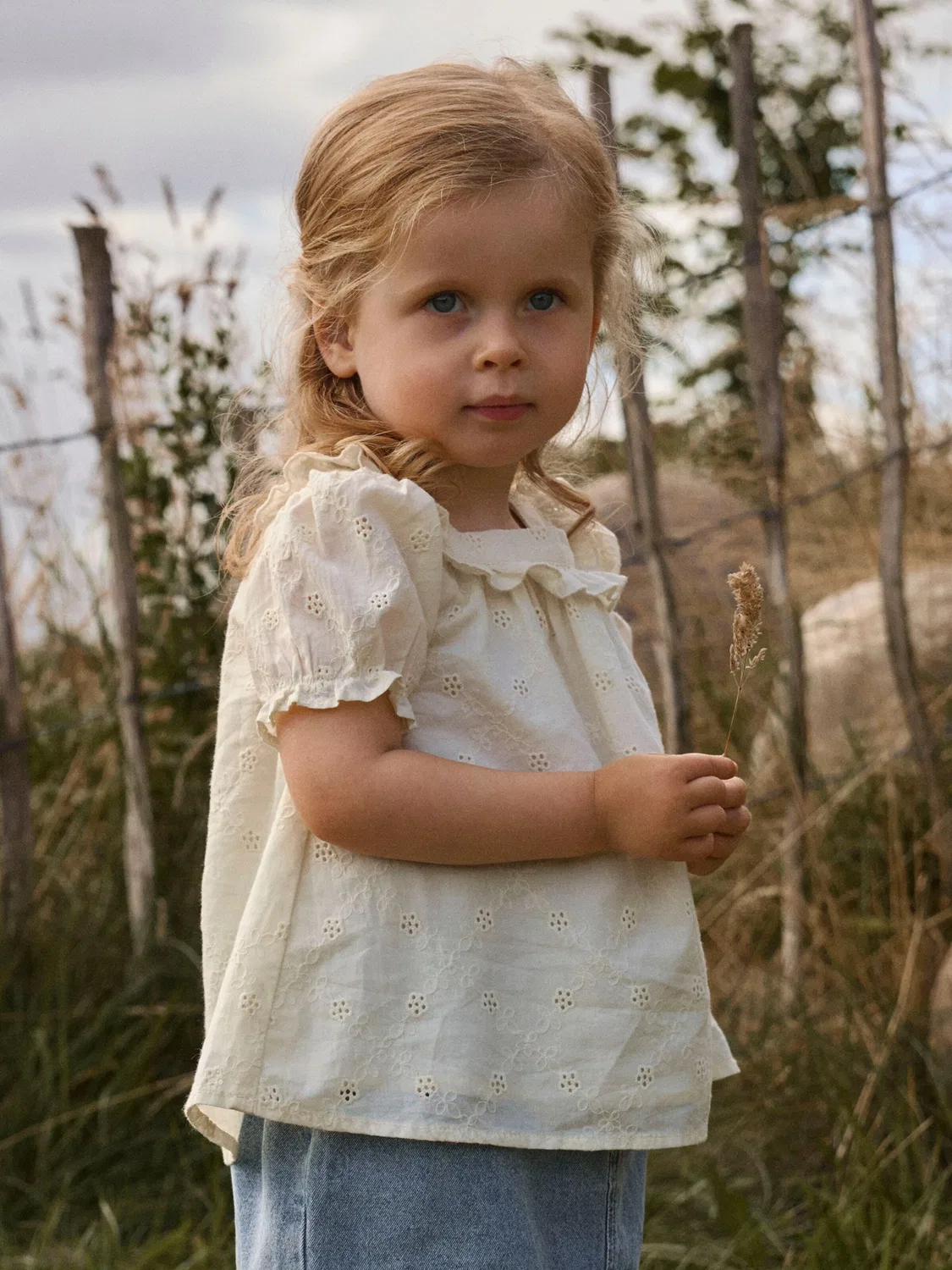Блузка Lil'Atelier, White — фото 4