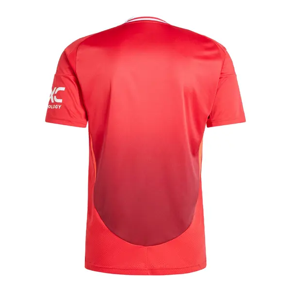 Футболка manchester united 24 25 домашняя футбольная майка размер азия Adidas, красный — фото 2