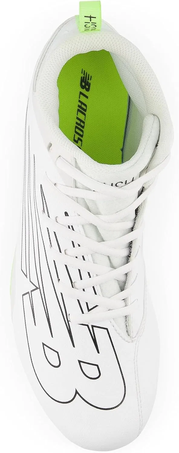 Мужские кроссовки для лакросса New Balance Rush V4 Mid, 2-White Hi Lite — фото 2