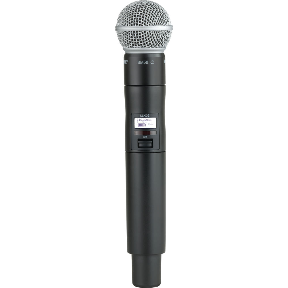 

Беспроводной передатчик Shure ULXD2/SM58 VHF Digital Handheld Wireless ULXD2/SM58-V50