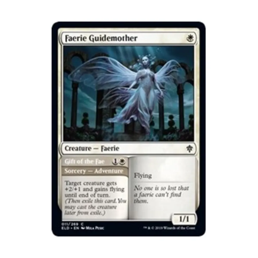 

CCG Фея-поводырь // Дар фейри (С), MTG - Throne of Eldraine