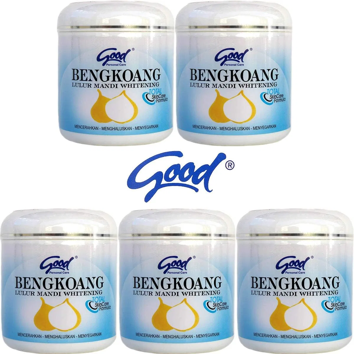 Скраб для тела Good, набор 5 шт, 200 г, Bengkoang