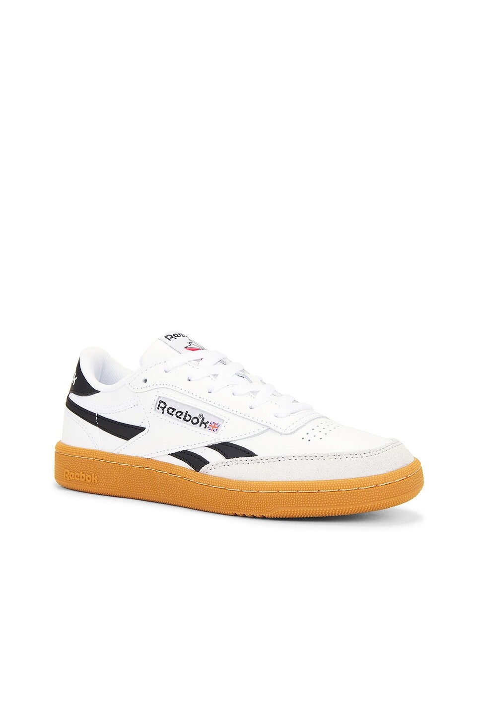 Винтажные кроссовки Club C Revenge Reebok, белый/черный — фото 2