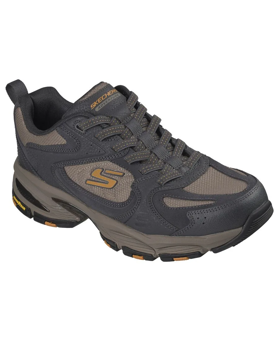 Мужские походные кроссовки Vigor 3.0 - Taestro Trail от Finish Line Skechers, charcoal, золото