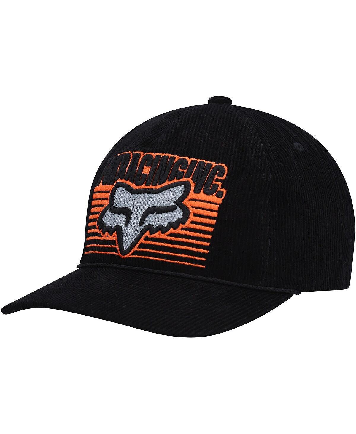 

Мужская черная шляпа Snapback с вырезами Fox