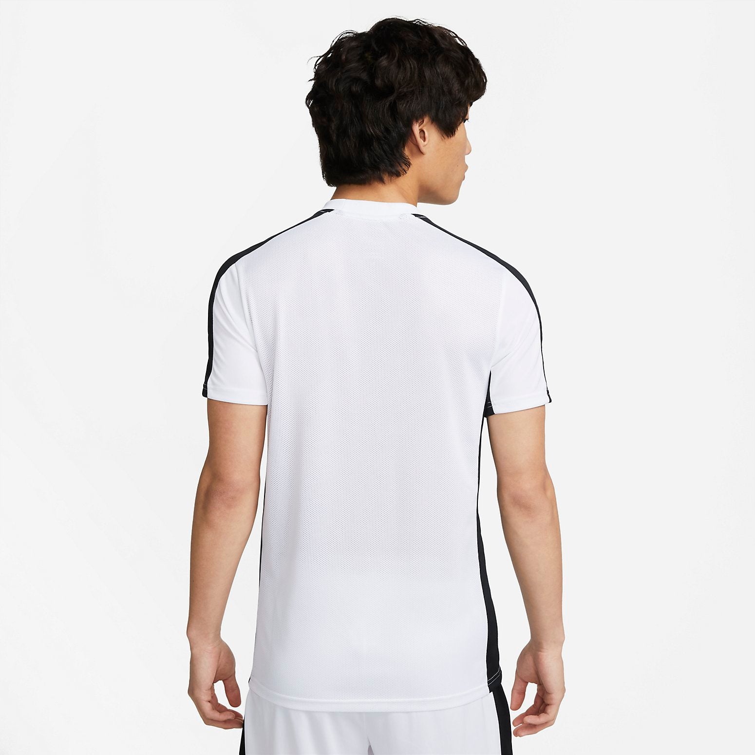 Спортивный топ Nike Dri-FIT Academy Short-Sleeve Soccer top 'White Black' DV9751-100, белый — фото 2