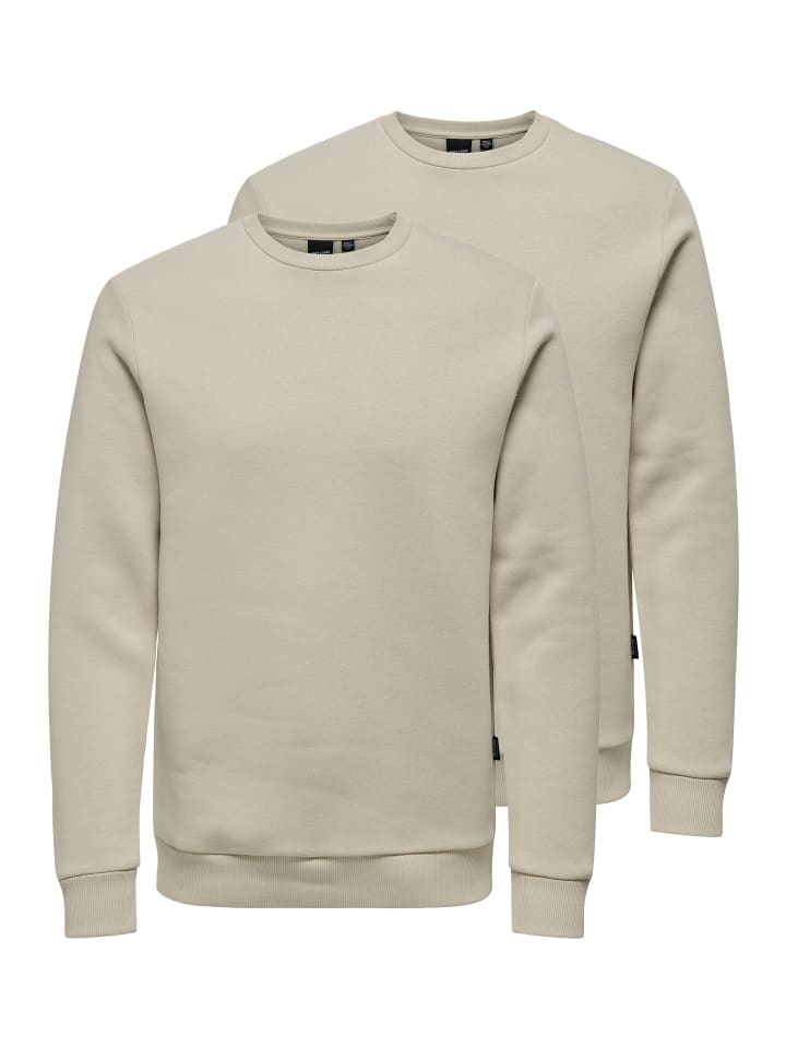 

Толстовка ONLY & SONS, бежевый