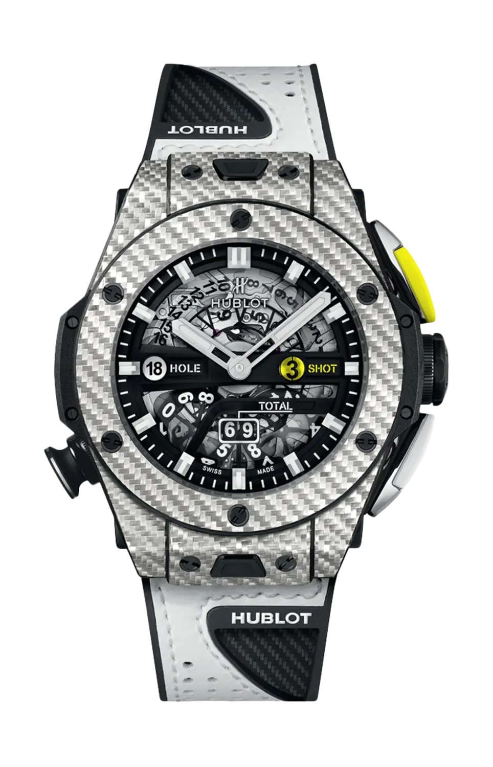 

Часы big bang unico golf carbon Hublot